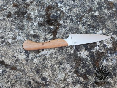 Le Pique-Bouffigue <br>Manche en bois de Cade du Luberon<br> intercalaires bleu marine – Image 3