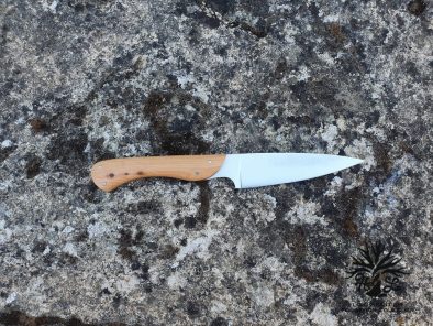 Le Pique-Bouffigue <br>Manche en bois de Cade du Luberon<br> intercalaires bleu marine – Image 7