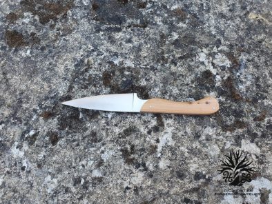 Le Pique-Bouffigue <br>Manche en bois de Cade du Luberon<br> intercalaires bleu marine – Image 8