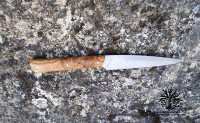 Couteau de table "Le Piquoiseau" <br> Manche en Bois d'Olivier du Luberon – Image 3