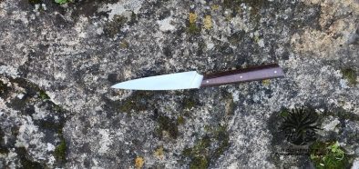 Couteau de table <Br> Couteau artisanal-Lame inoxydable <Br> Manche en micarta rouille – Image 4