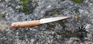 Couteau de table <Br> Couteau artisanal-Lame inoxydable <Br> Manche Bois de Cade du Luberon – Image 5