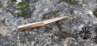 Couteau de table <Br> Couteau artisanal-Lame inoxydable <Br> Manche en Pistachier du Luberon – Image 3